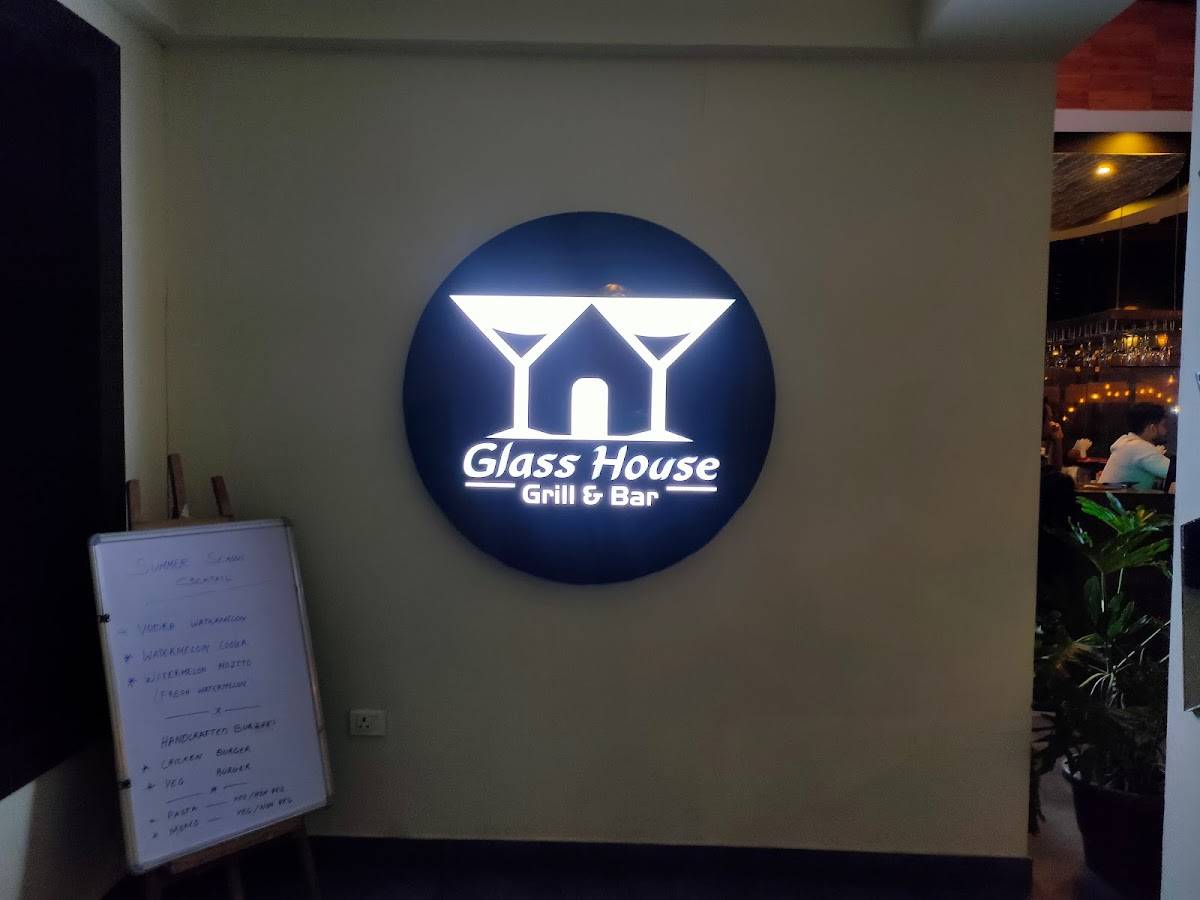 Menu at Glass House Grill & Bar, Shillong