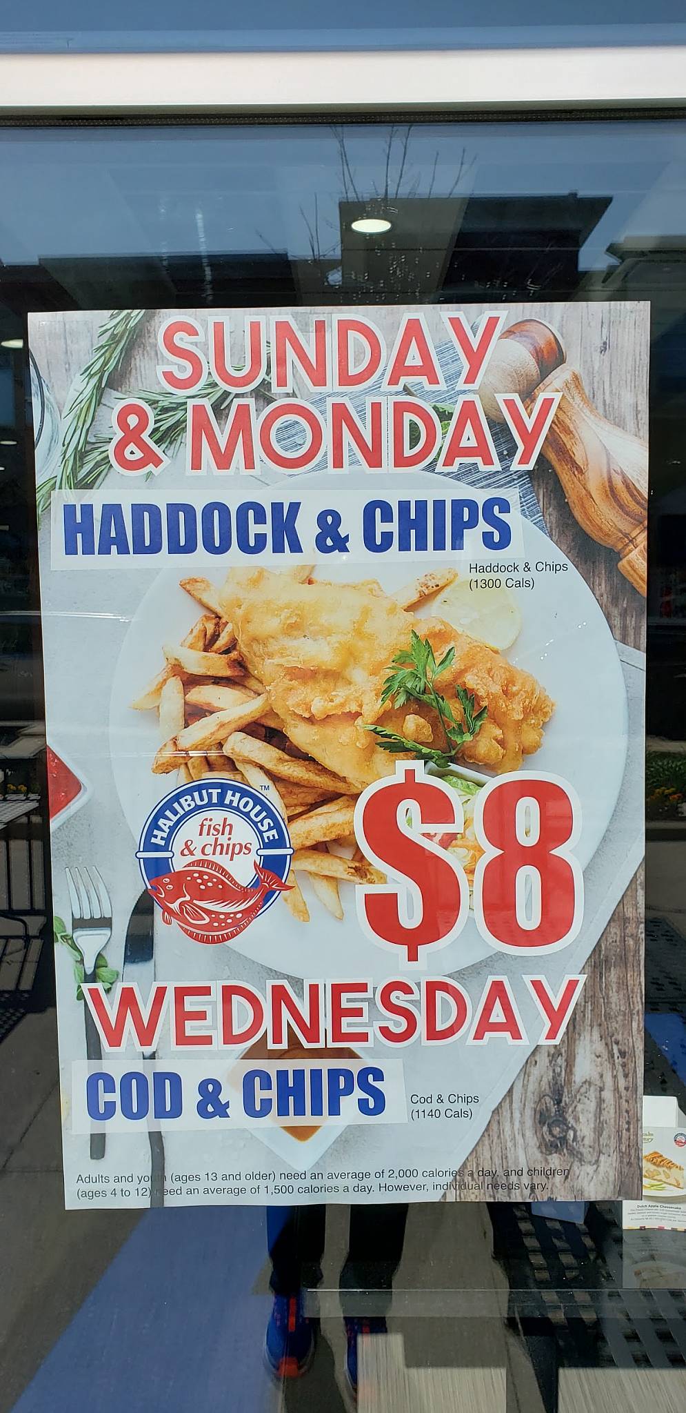 Menu at Halibut House Fish & Chips Pickering restaurant, Pickering