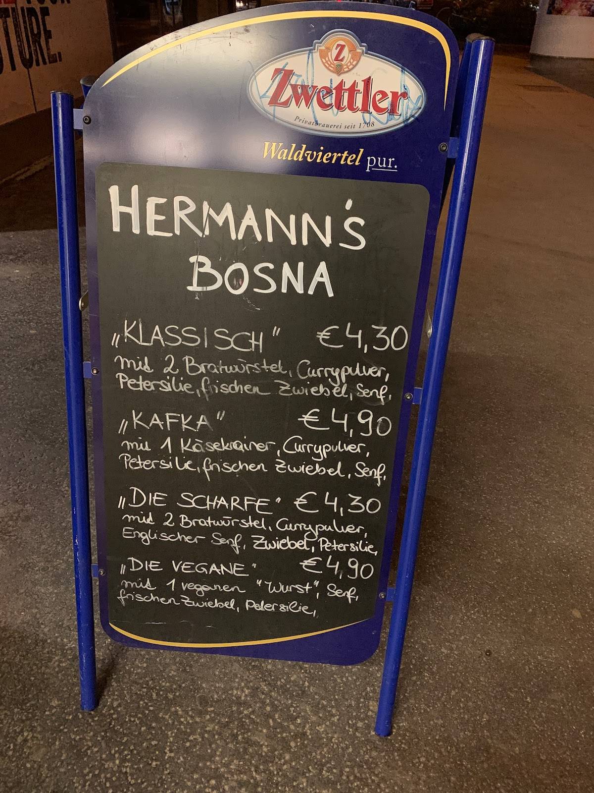 Speisekarte Von Hermann s W rstelstand Fast Food Wien speisekarte-von-hermann-s-w-rstelstand-fast-food-wien