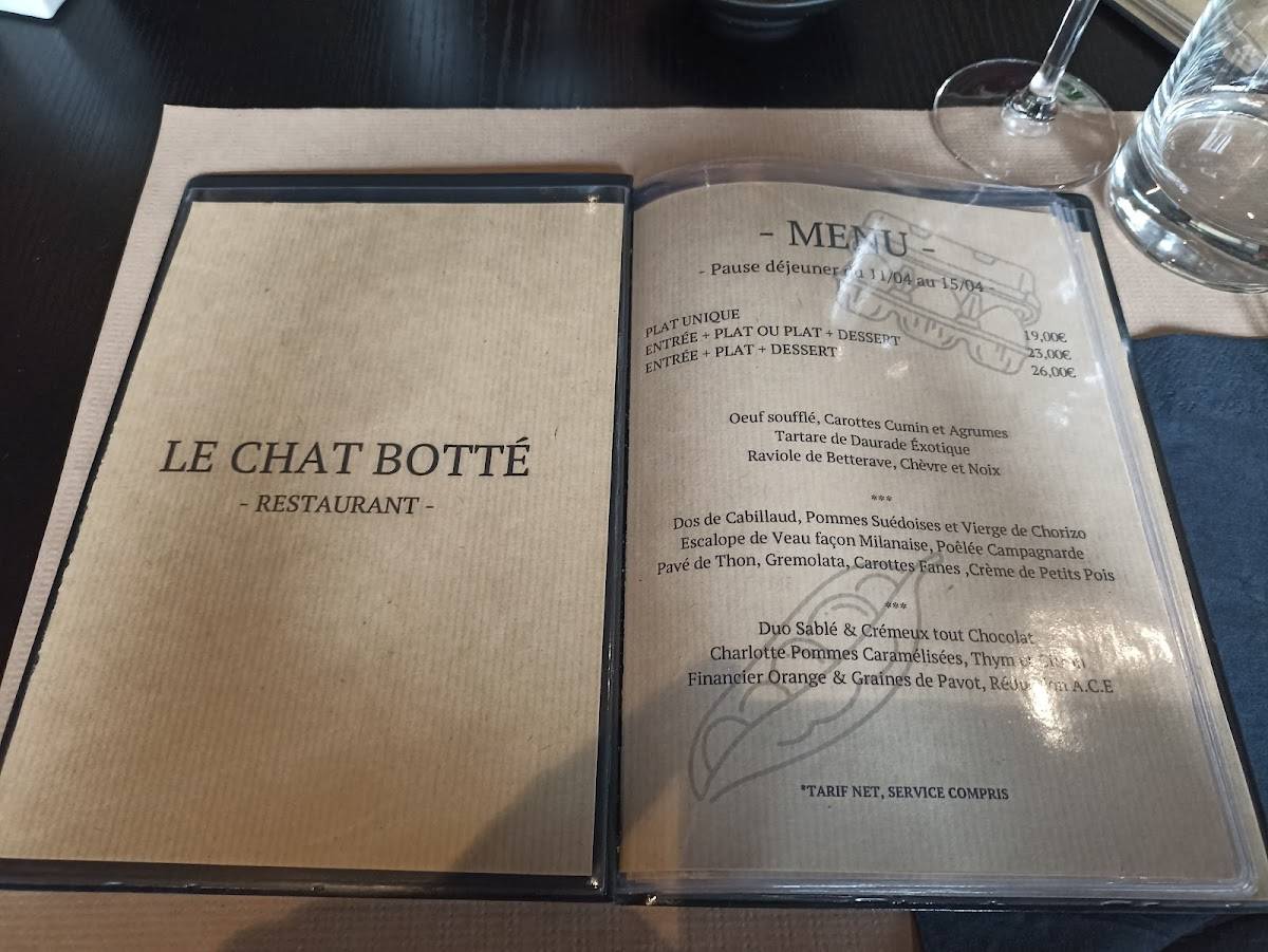 Menu au Le Garde-Manger restaurant, Mauguio