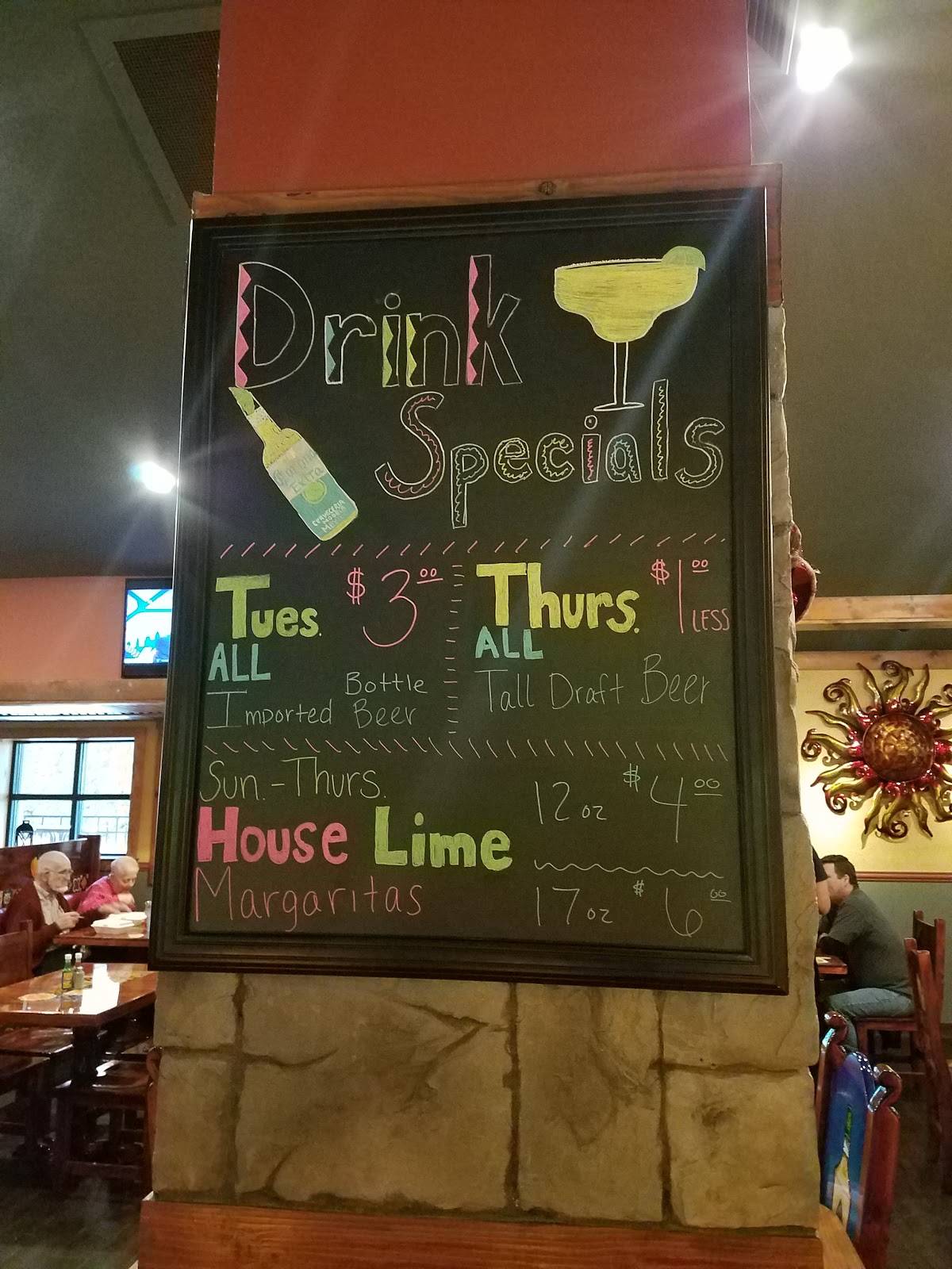 Menu at Mango's Tequila Bar, Alpena