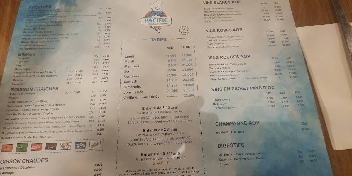 Pacific Claye Souilly Prix