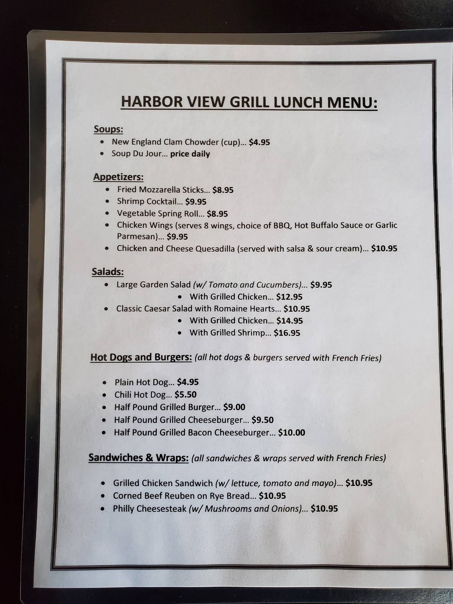 ischoda yacht club menu norwalk ct