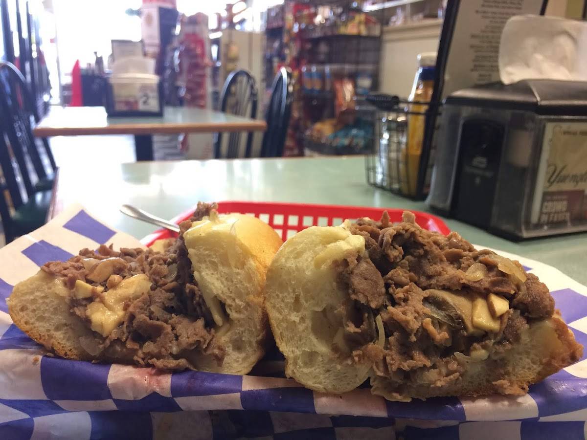 Menu at Dale's Deli restaurant, Levittown