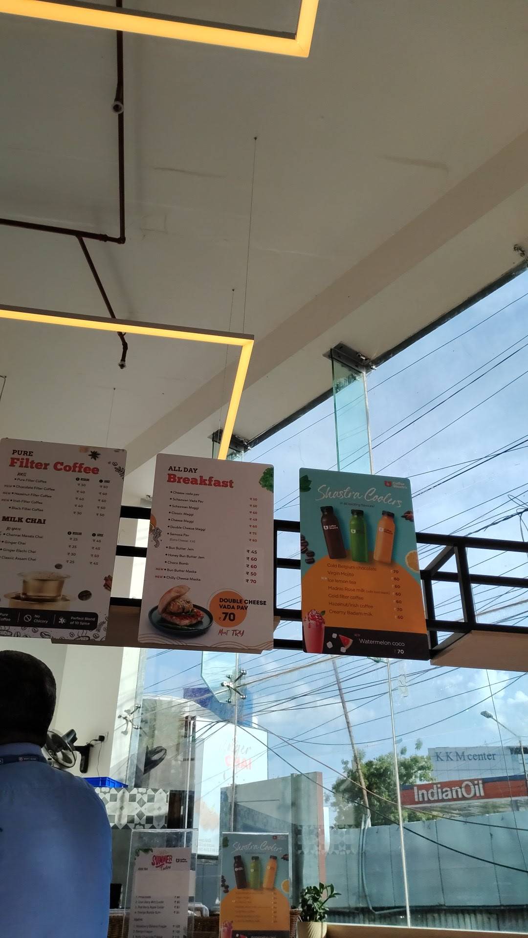 Menu at Coffee Shastra Nelson Manickam Road, Chennai