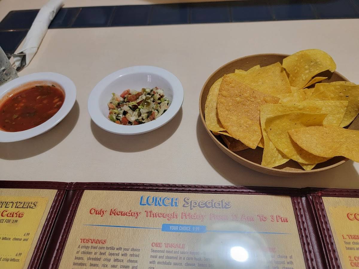 Menu at El Ranchon Mexican Restaurant, Elma
