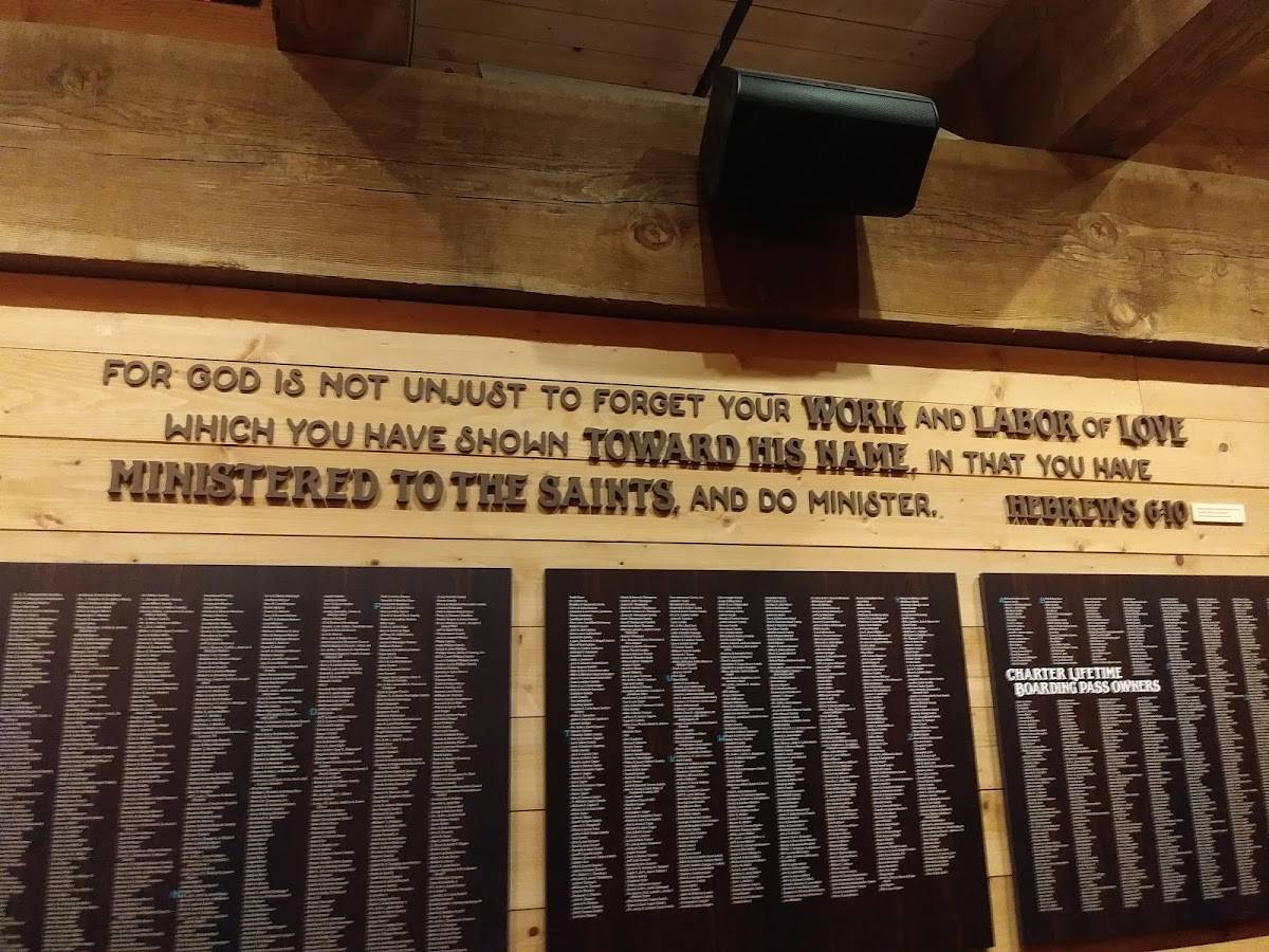 Menu at Emzara's Kitchen restaurant, Williamstown, 1 Ark Encounter Dr