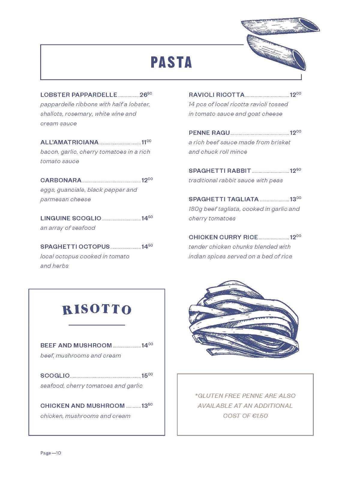 Menu at House Of Flavors restaurant, Santa Venera