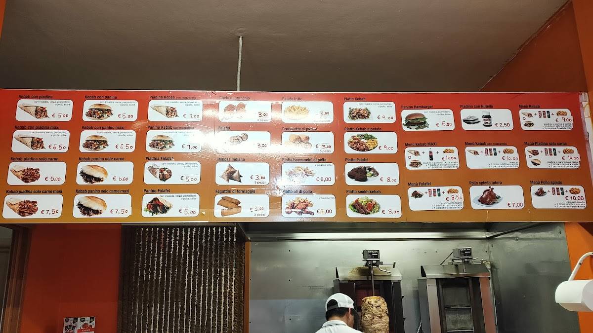 Speisekarte von King Grill Kebab restaurant, Roncade