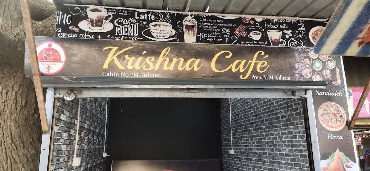 Menu at Krishna Cafe, Gandhidham