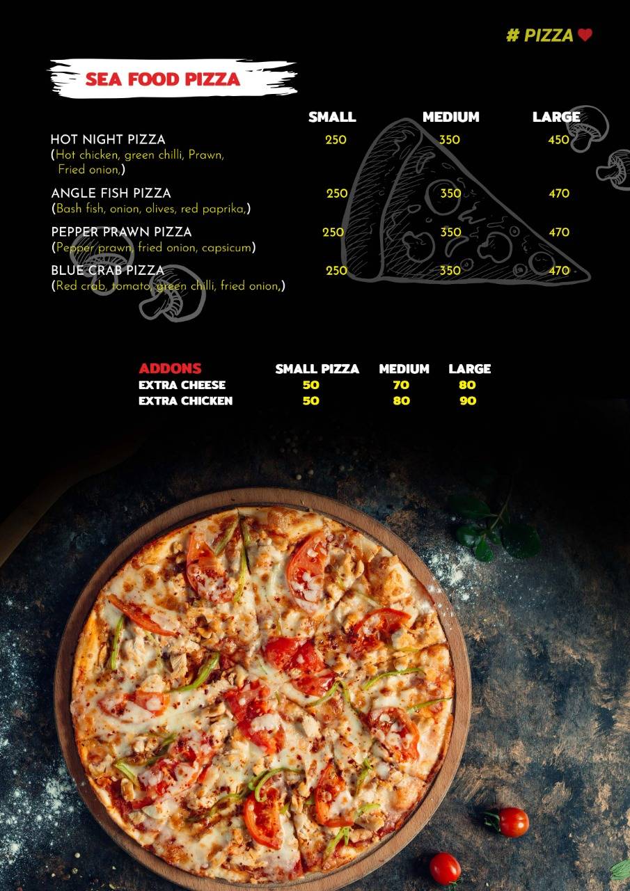 Menu at PIZZA LOVE, Coimbatore