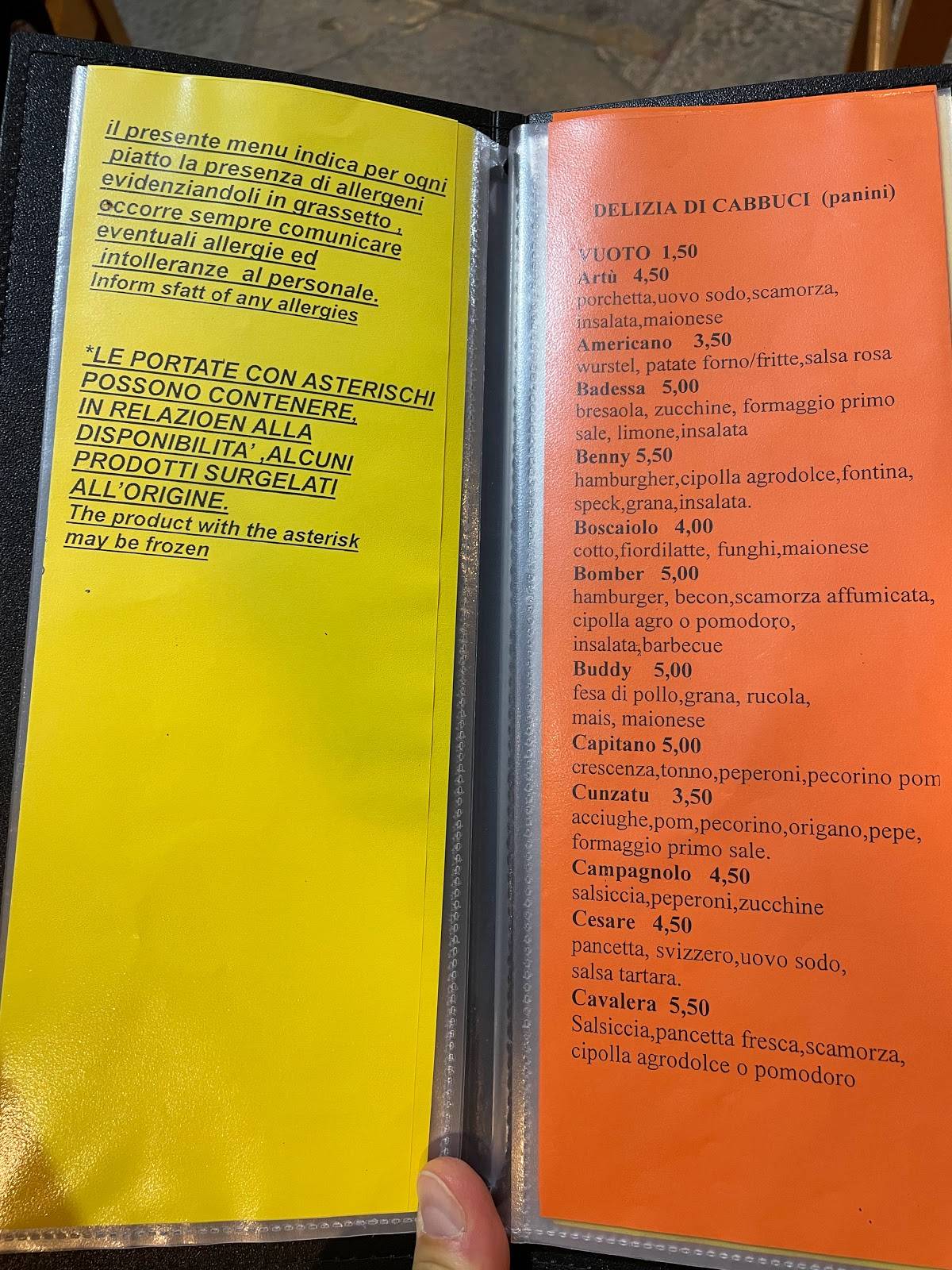 Menu da Pizza & Pizza Trapani ristorante, Trapani, Piazza Notai