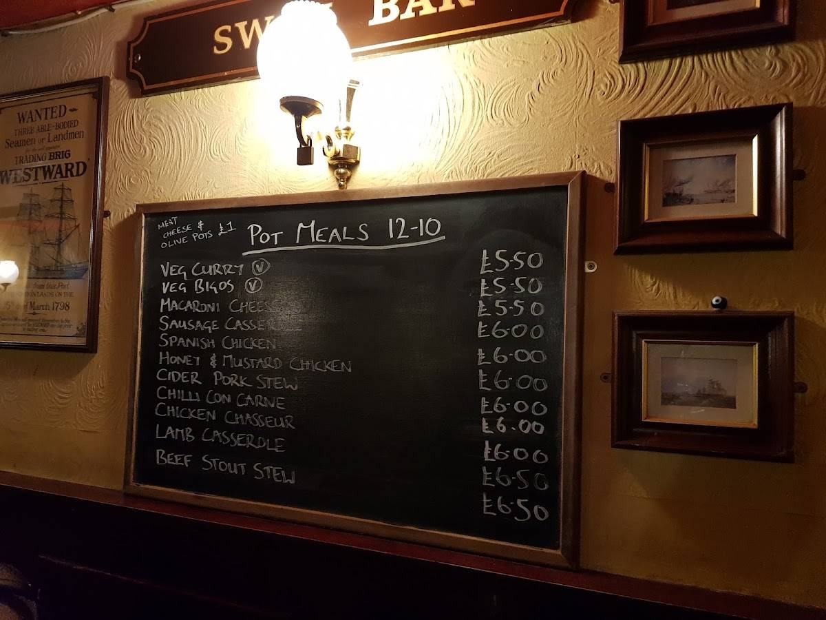 Menu at The Hope pub & bar, Carshalton, 48 West St