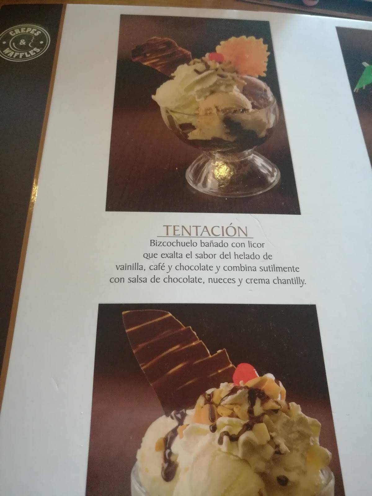 Carta del restaurante Crepes & Waffles Flora, Cali, Cl. 52 Nte. 3BN06