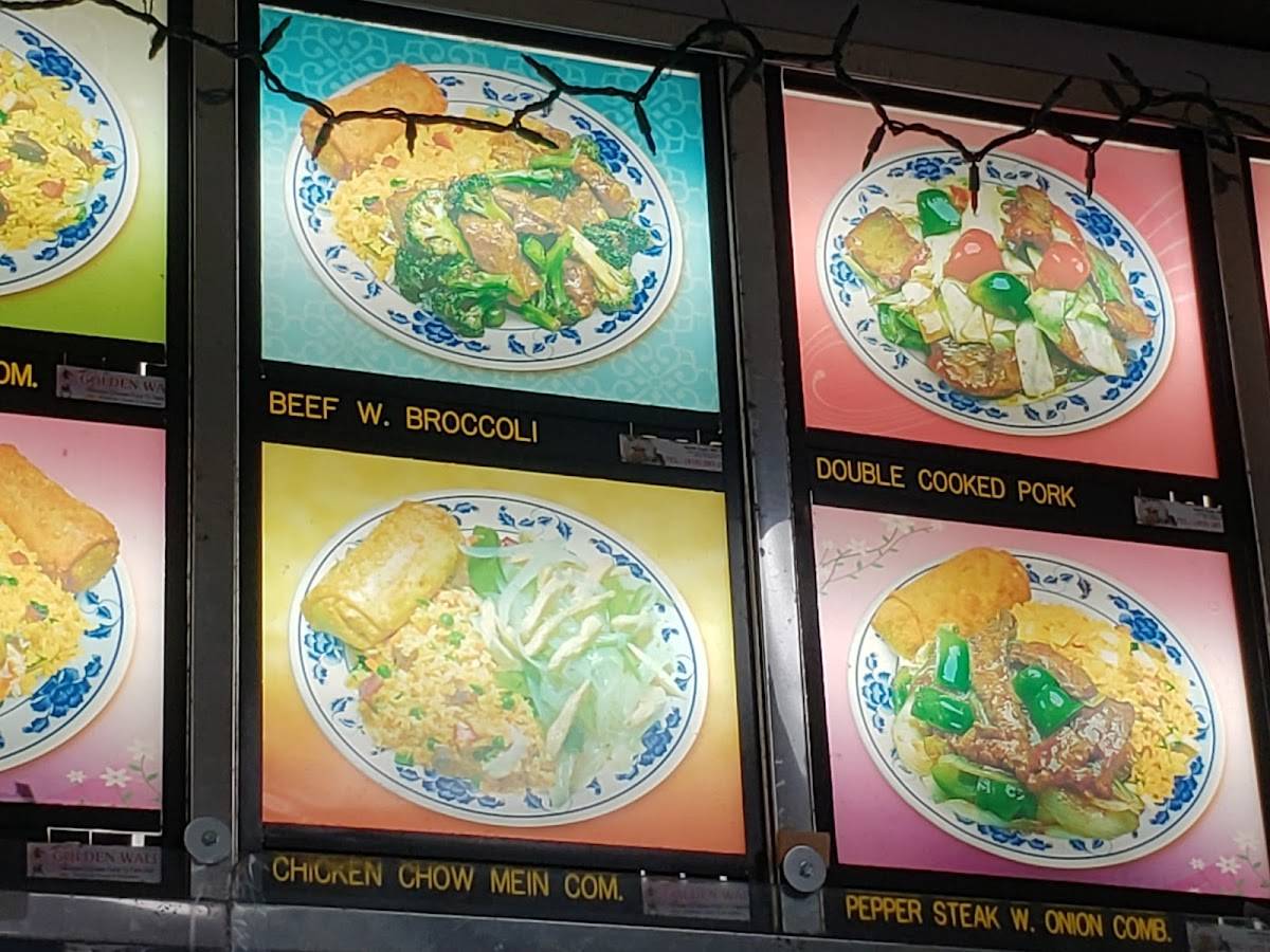 Menu at Golden Wall restaurant, North East