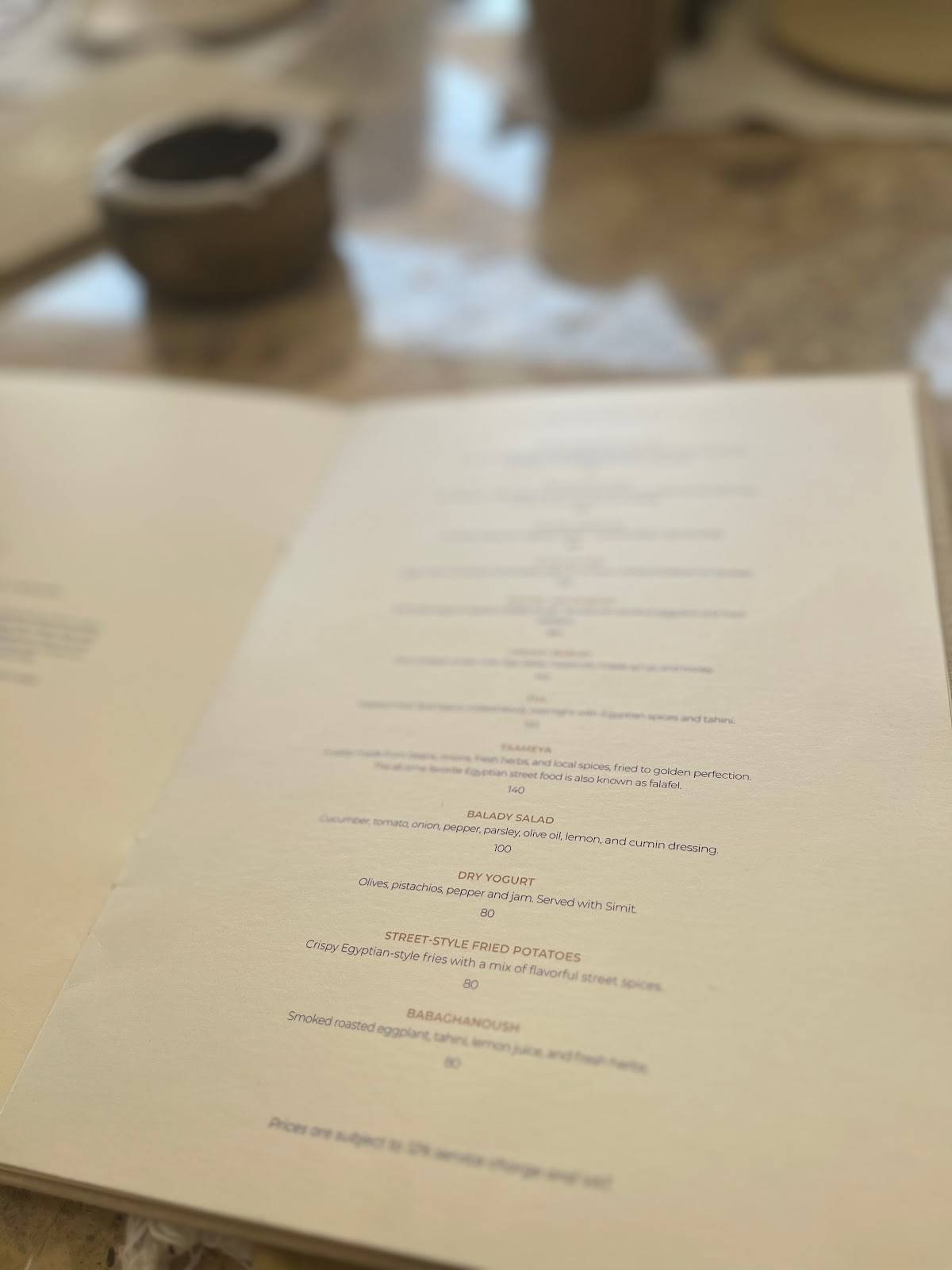 Menu At Khufu S Restaurant Giza