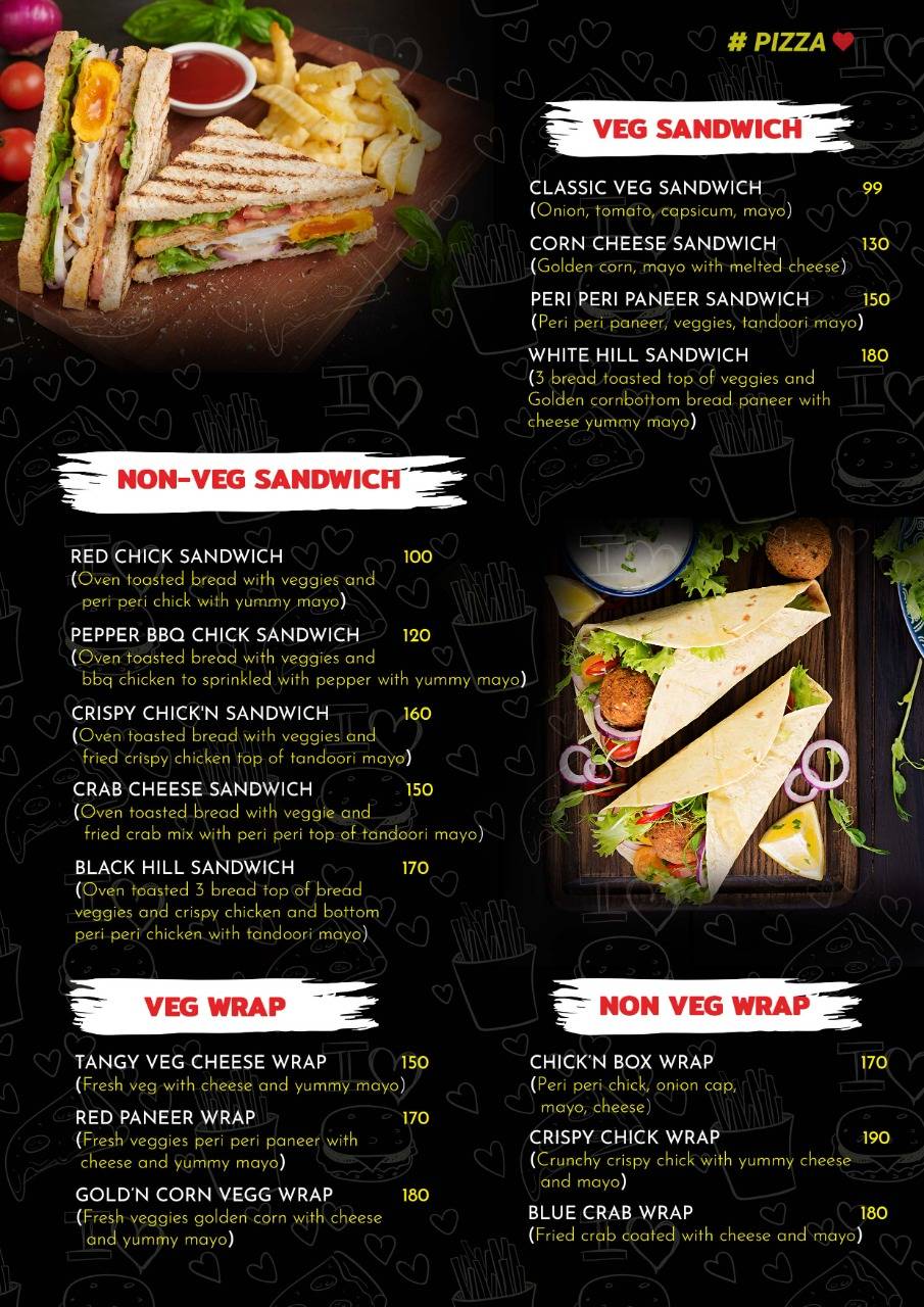 Menu at PIZZA LOVE, Coimbatore