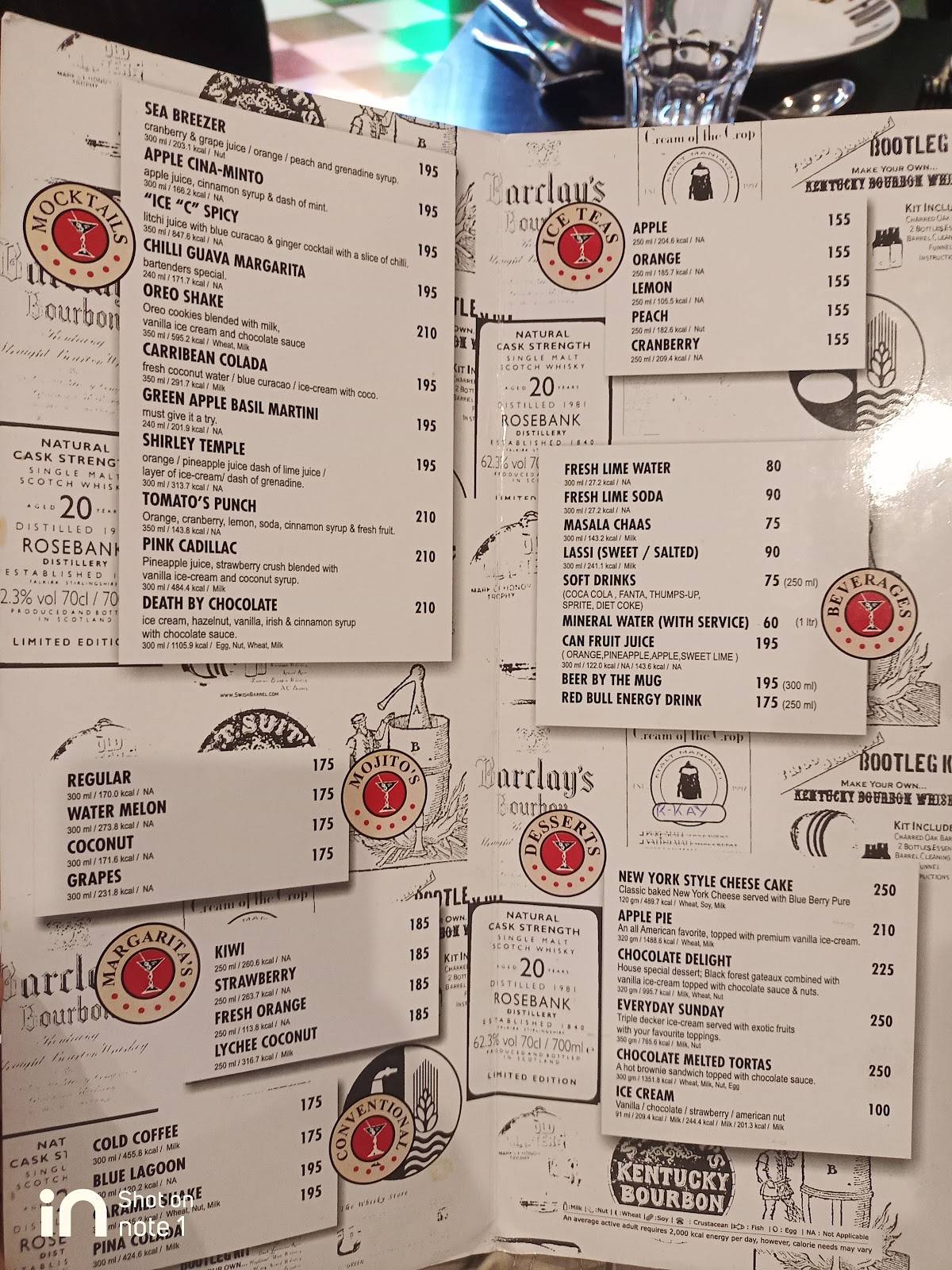Menu at Tomato's Resturant (Pure Veg), Nadiad