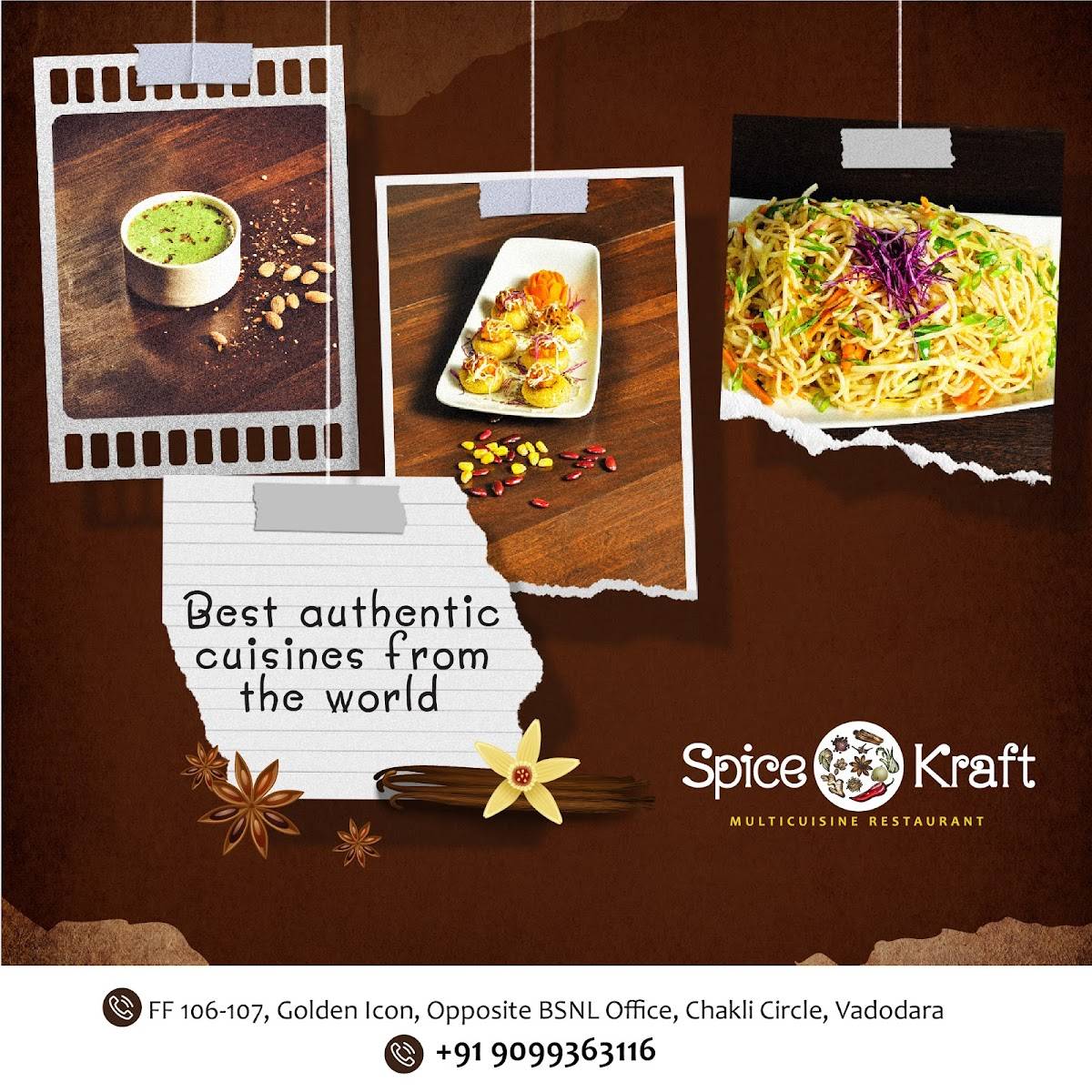 Menu at Spice Kraft Restaurant, Vadodara