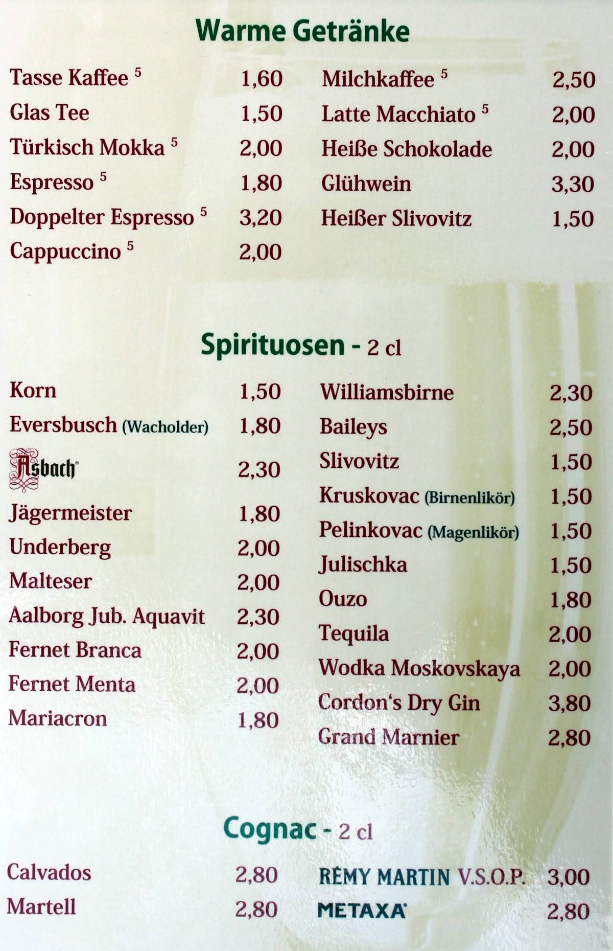 Speisekarte von Steakhaus Pavic, Iserlohn