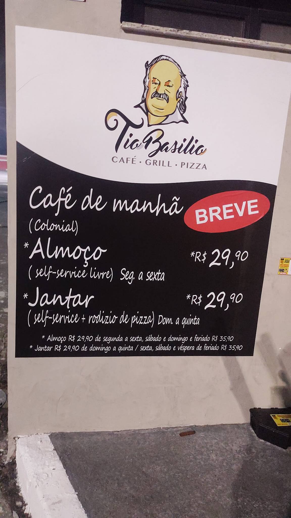 Menu Em Tio Bas Lio Caf Grill Pizza Jacare