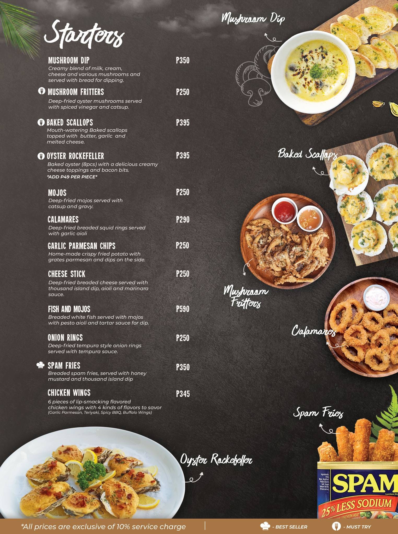 Menu at Aria Gastropub, Quezon City