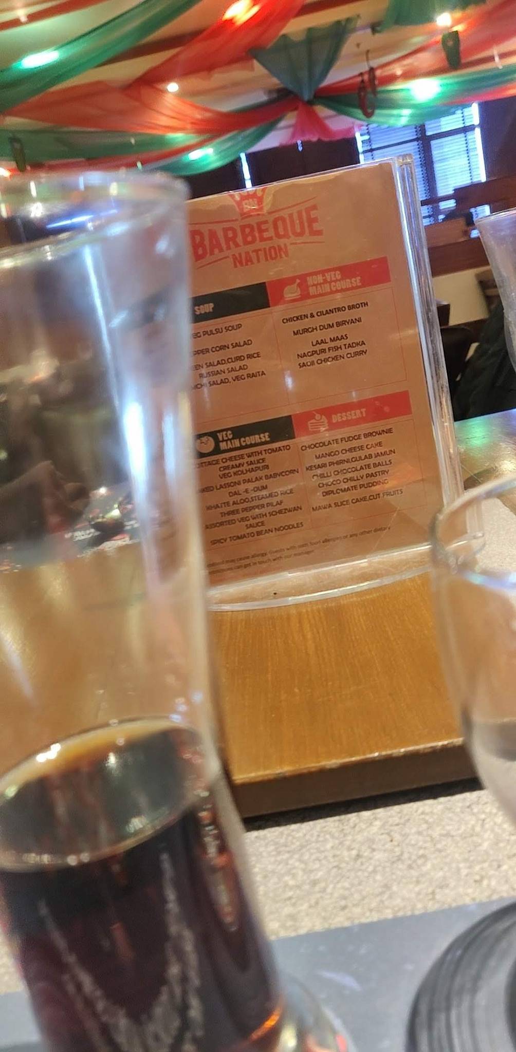 Menu at Barbeque Nation Hubballi, Hubballi, 2nd floor