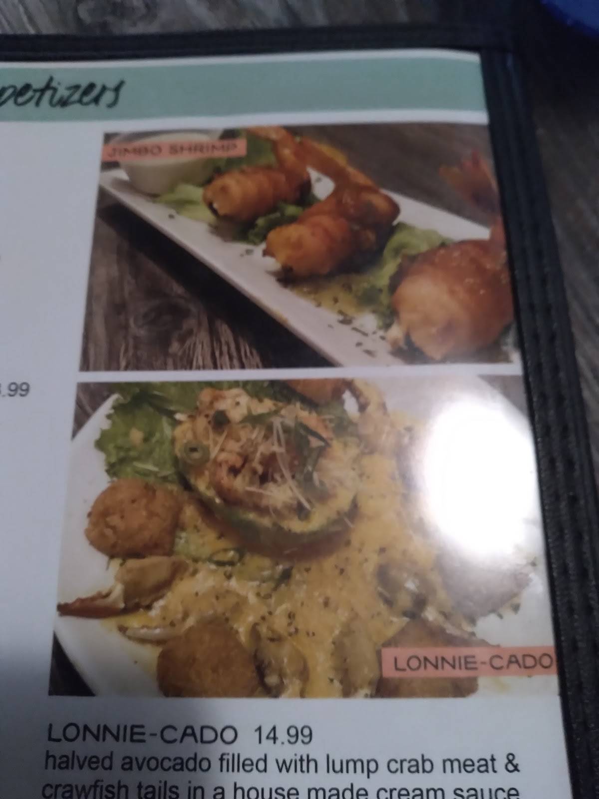 Menu at Captain Brad's Coastal Kitchen pub & bar, Tomball
