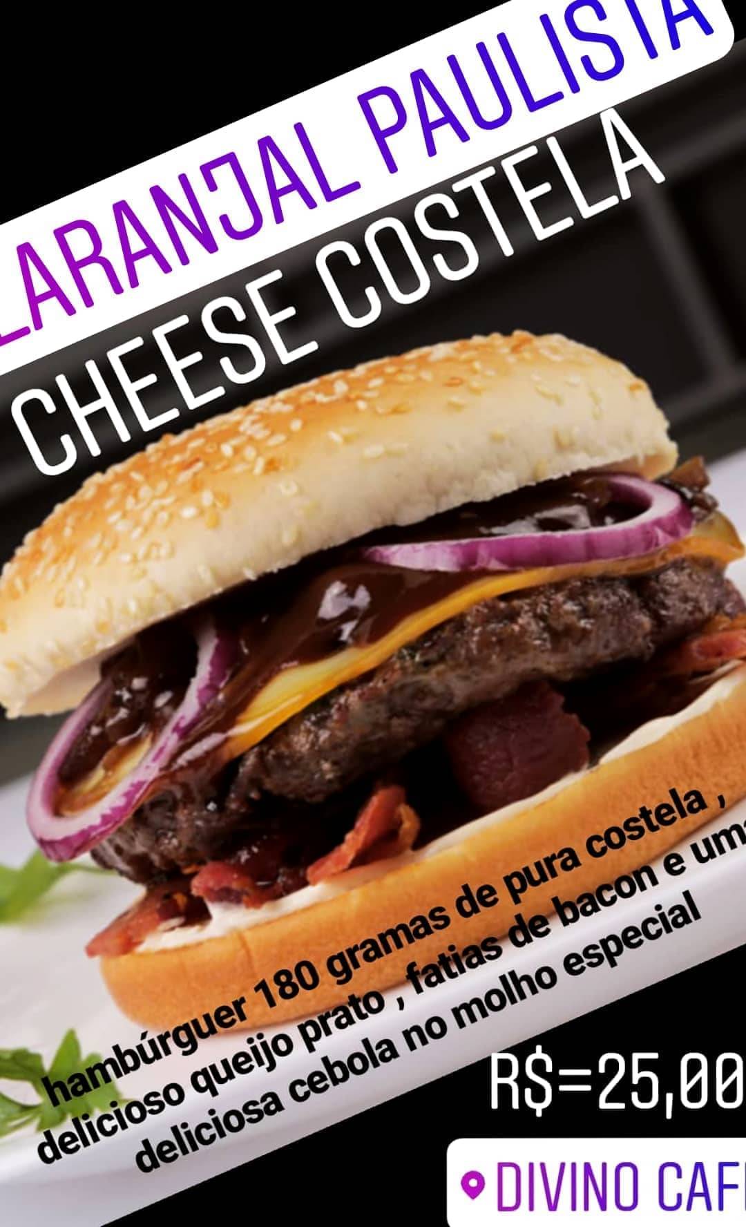 Menu em Divino Café cafeteria e bistrô, Laranjal Paulista