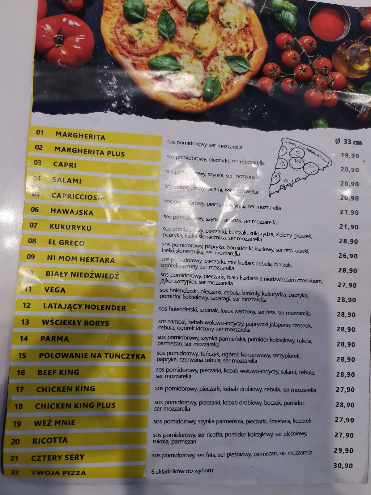 Menu at Doner King Kebab Zblewo Bar, Zblewo