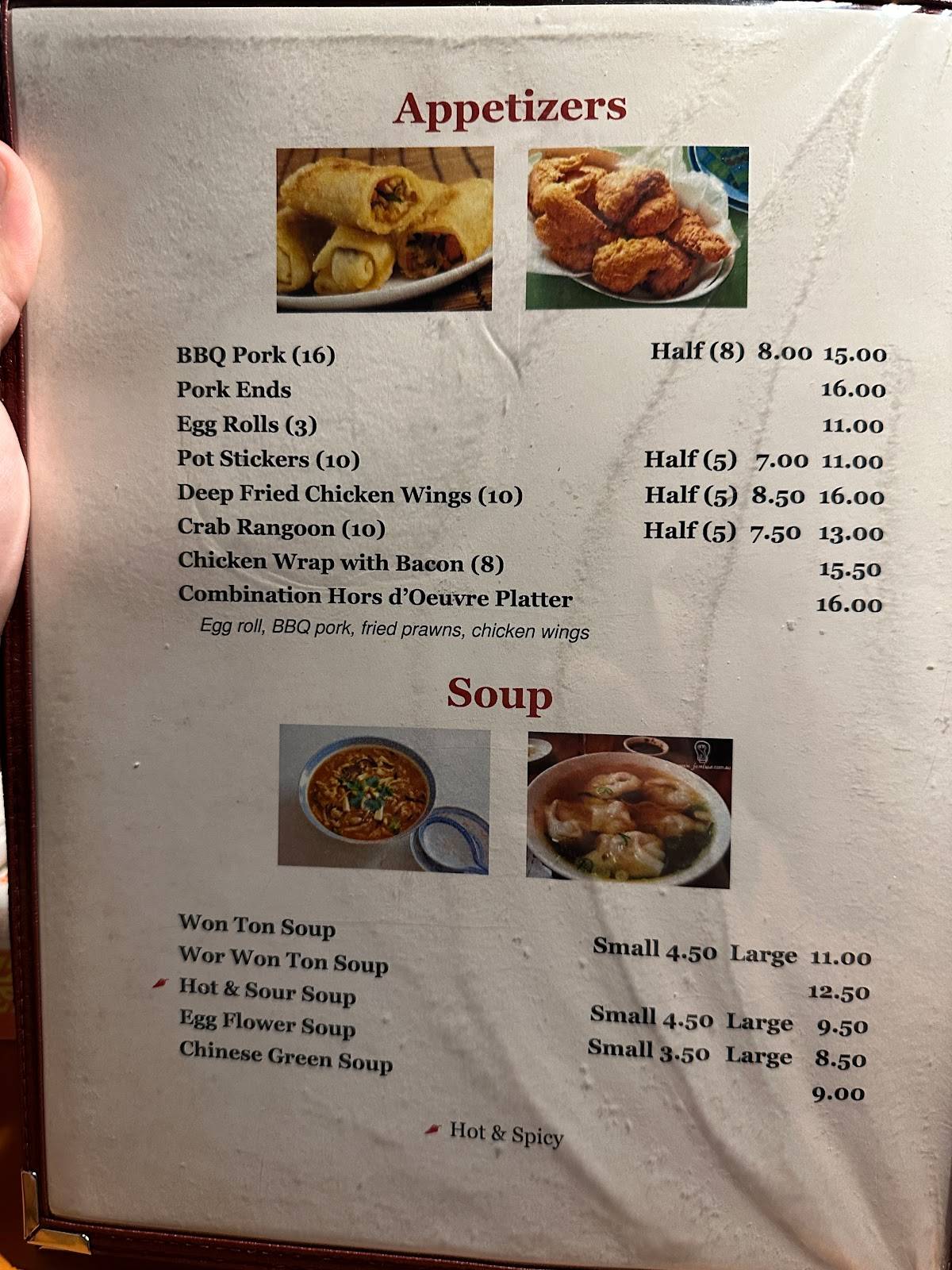Menu at Four Seasons Chinese Restaurant, Enumclaw