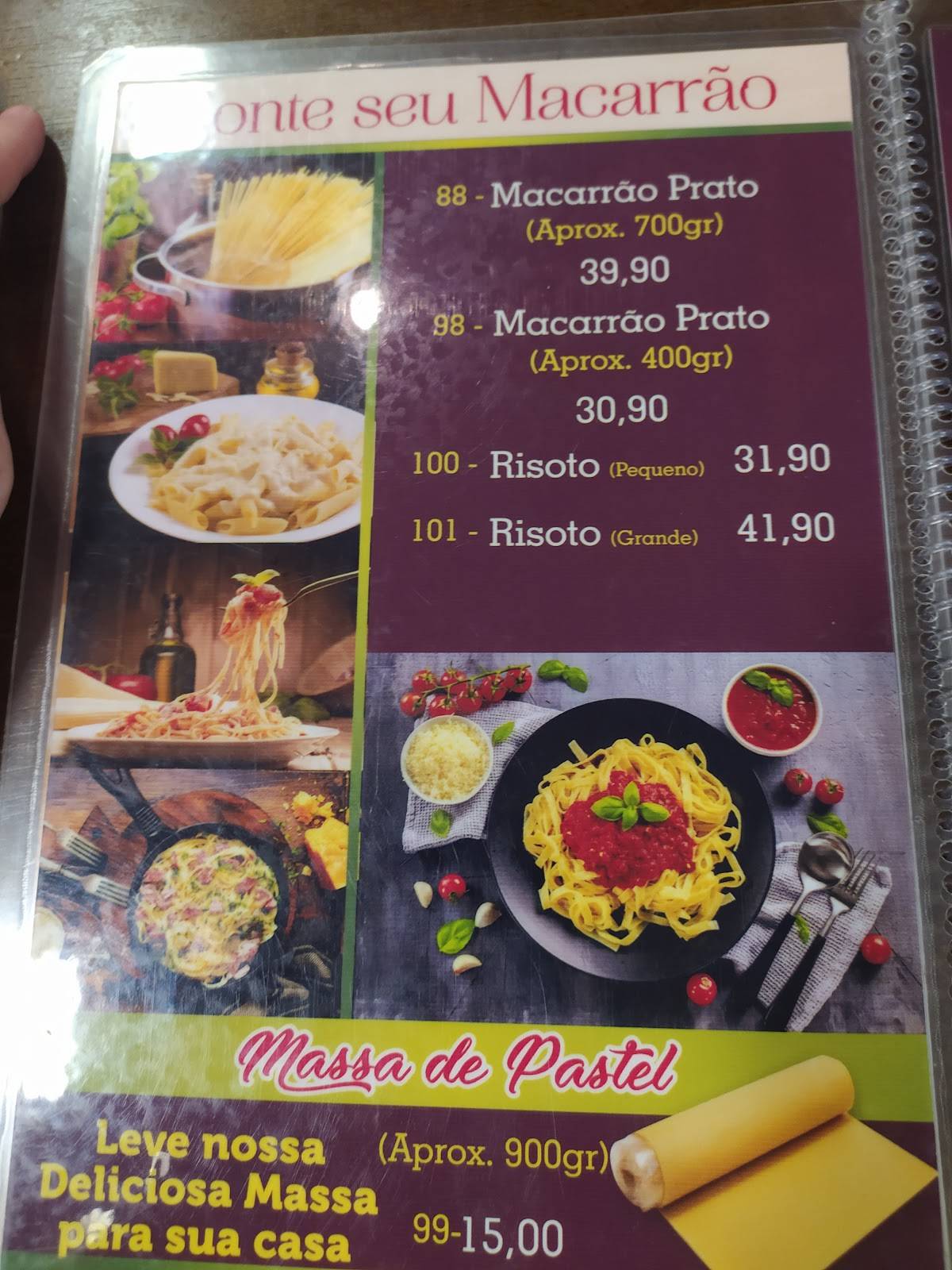 Menu em Flavio's Pastéis e Massas restaurante, Uberlândia