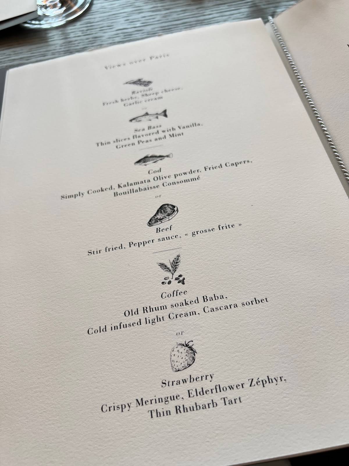 jules verne tour eiffel menu