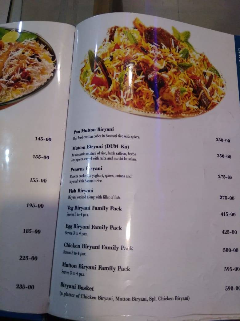 Menu at Peacock Restaurant, Karimnagar, Opp Busstand