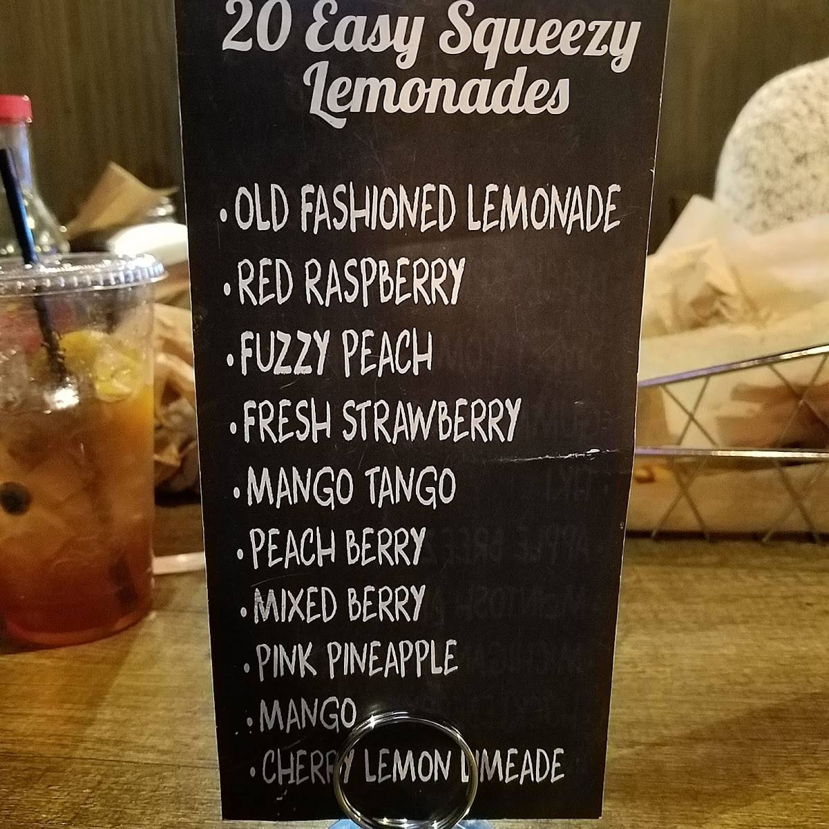 Menu at Lemonade House Grille restaurant, Poplar Bluff