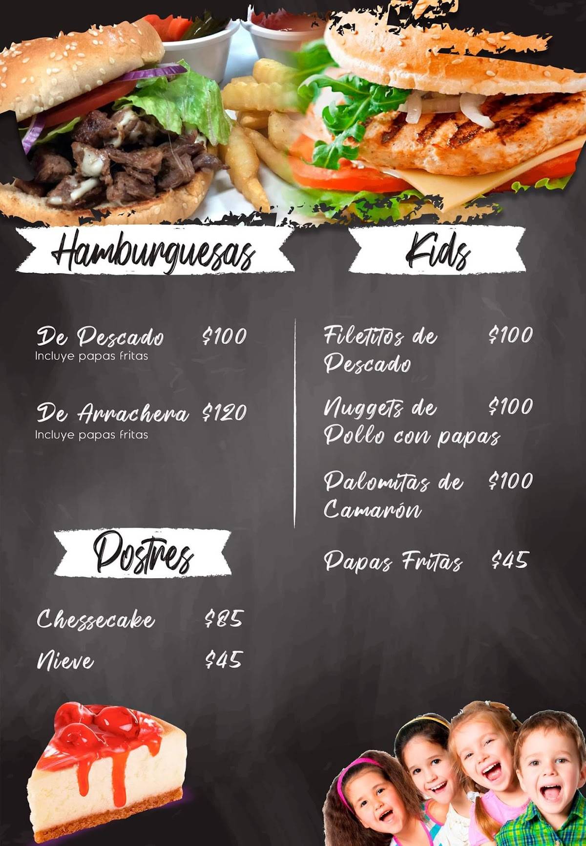 Carta del restaurante Costa Grill, Nuevo Laredo