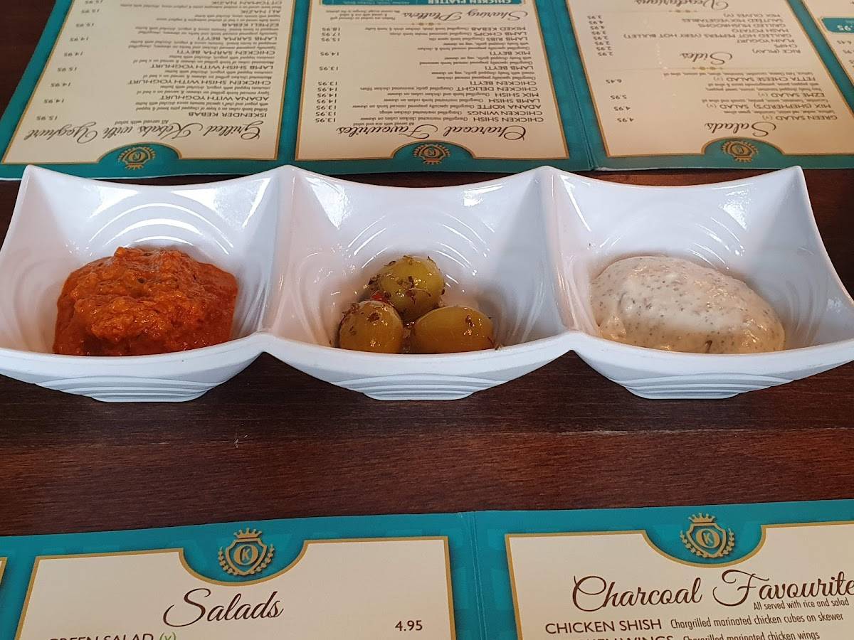 Menu at Ottoman Kitchen Turkish Restaurant, Southampton