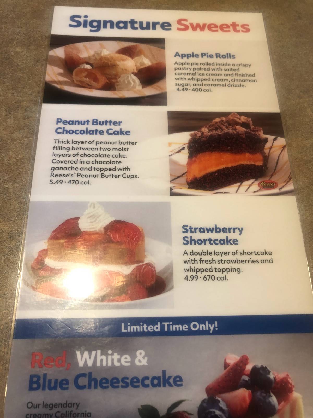 Menu at Country Pride restaurant, Willcox
