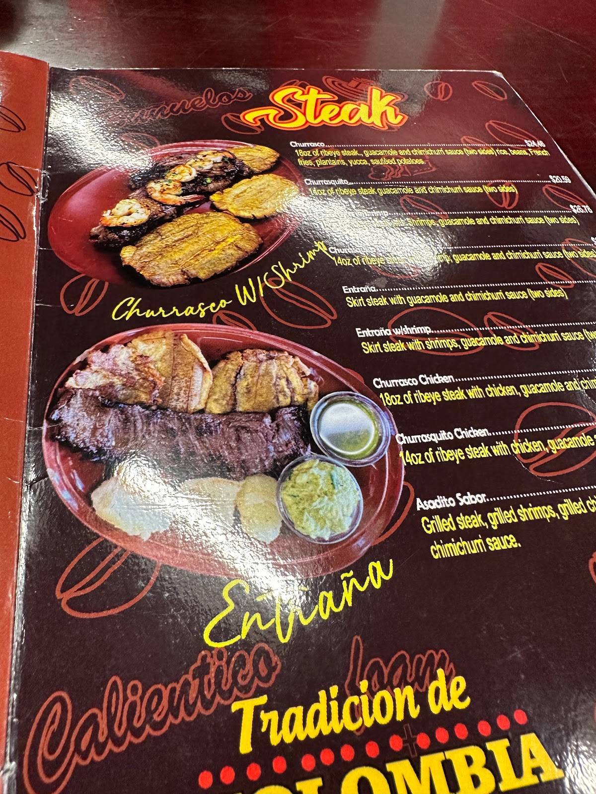 Menu at Cafe & Sabor Bakery & Restaurant, Richmond