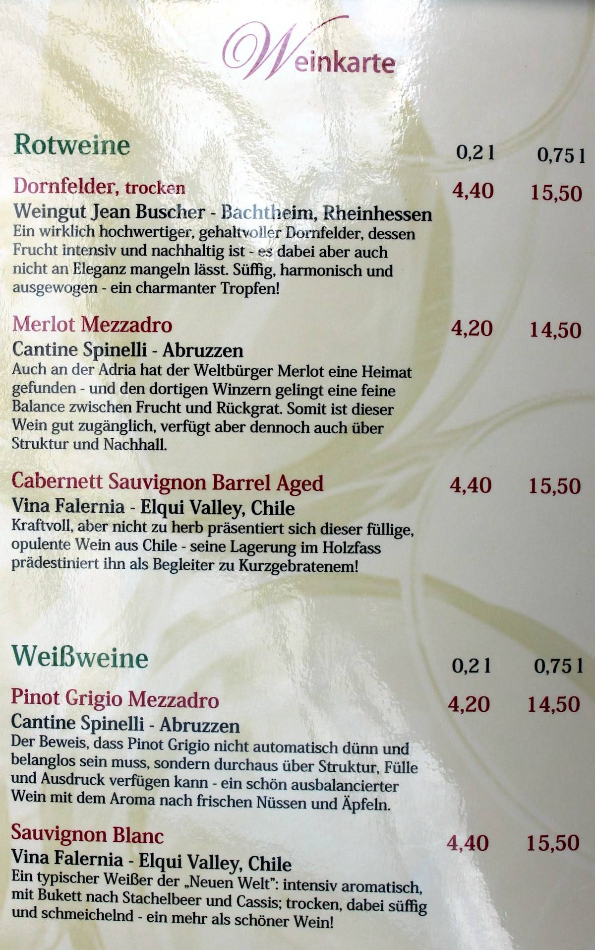 Speisekarte von Steakhaus Pavic, Iserlohn