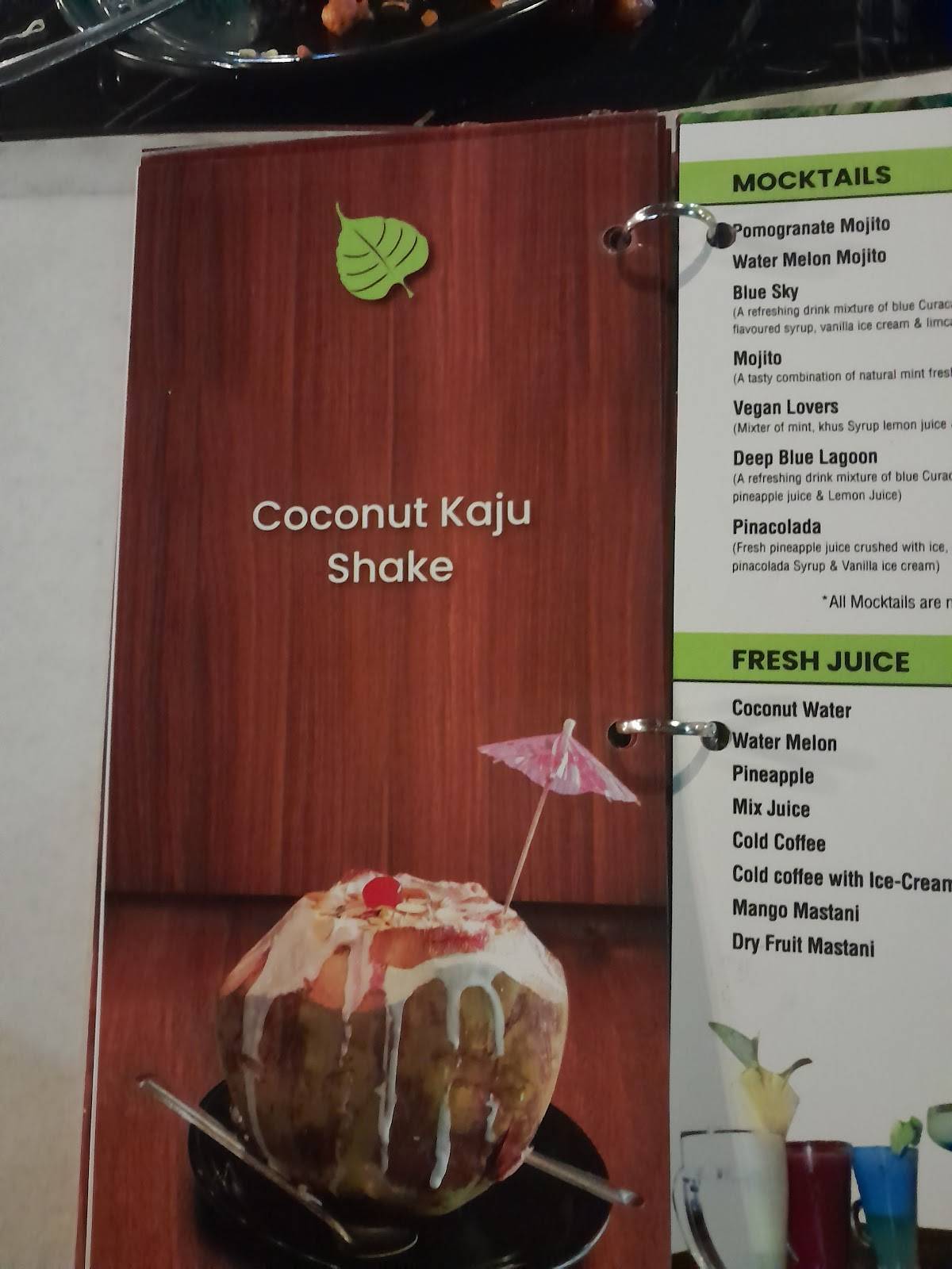 Menu At The Vegan Veg Restaurant Aurangabad