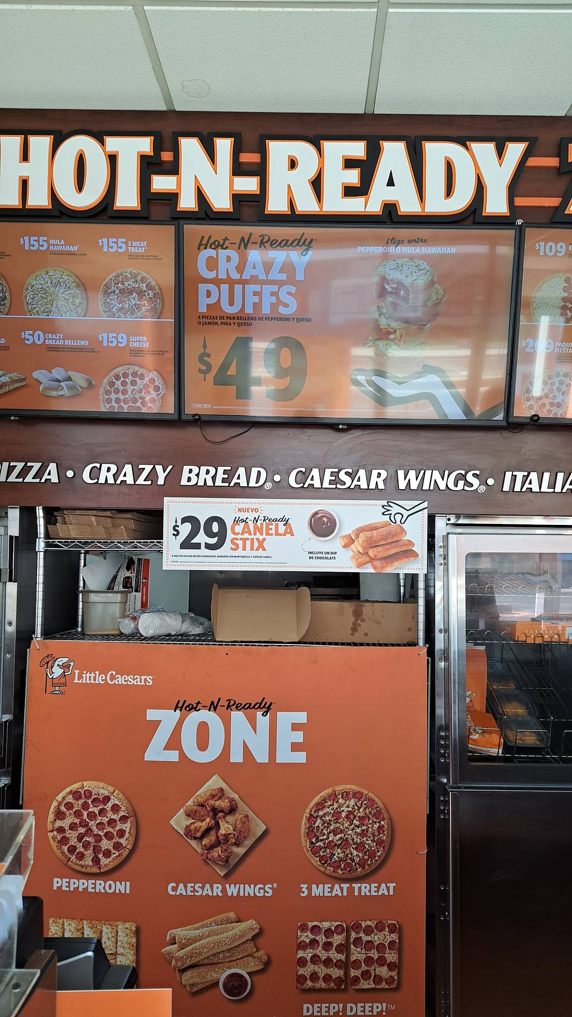 Carta De Pizzería Little Caesars Pizza Tijuana Blvd Díaz Ordaz No 12678