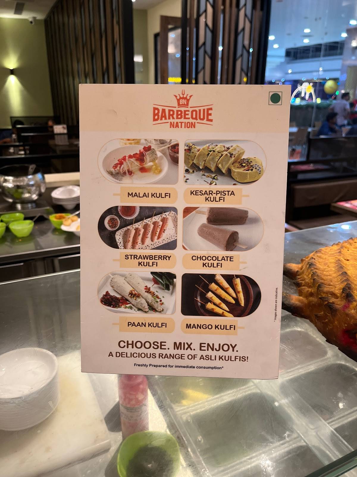 Menu at Barbeque Nation Kochi LuLu Mall, Kochi