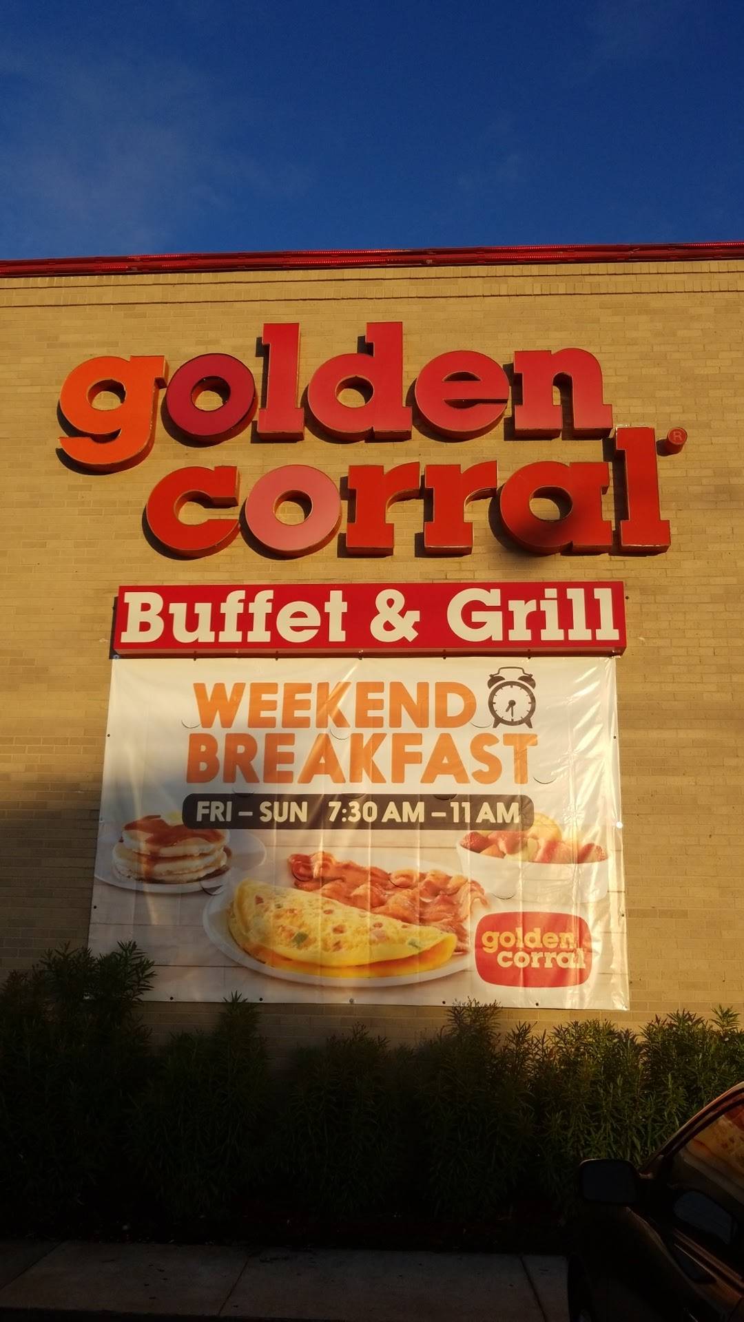 Menu At Golden Corral Buffet Grill Restaurant Baytown Garth Rd