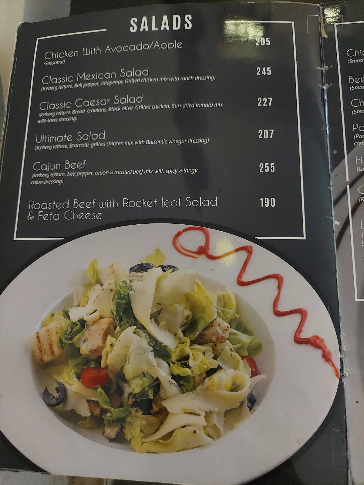 Menu at Coffee Cream, Kottakkal