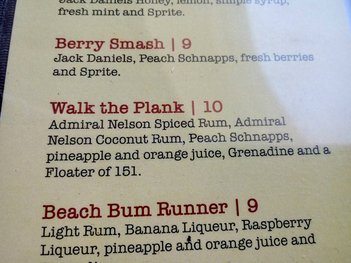 Menu at Crawdaddy’s Restaurant & Oyster Bar, Gatlinburg, 762 Parkway 5