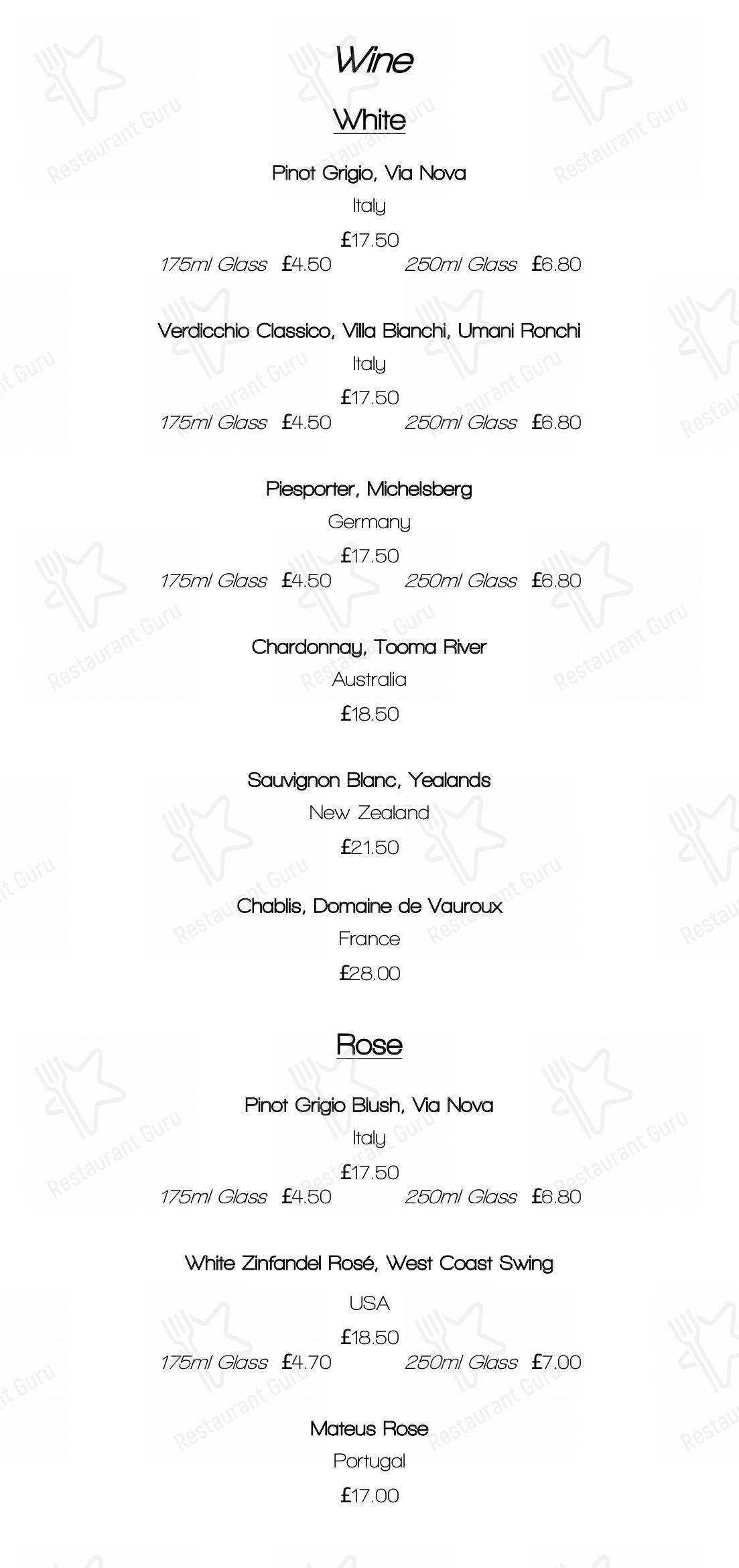 Menu at East Ocean Chinese Restaurant, Ipswich, 25 Fore Street