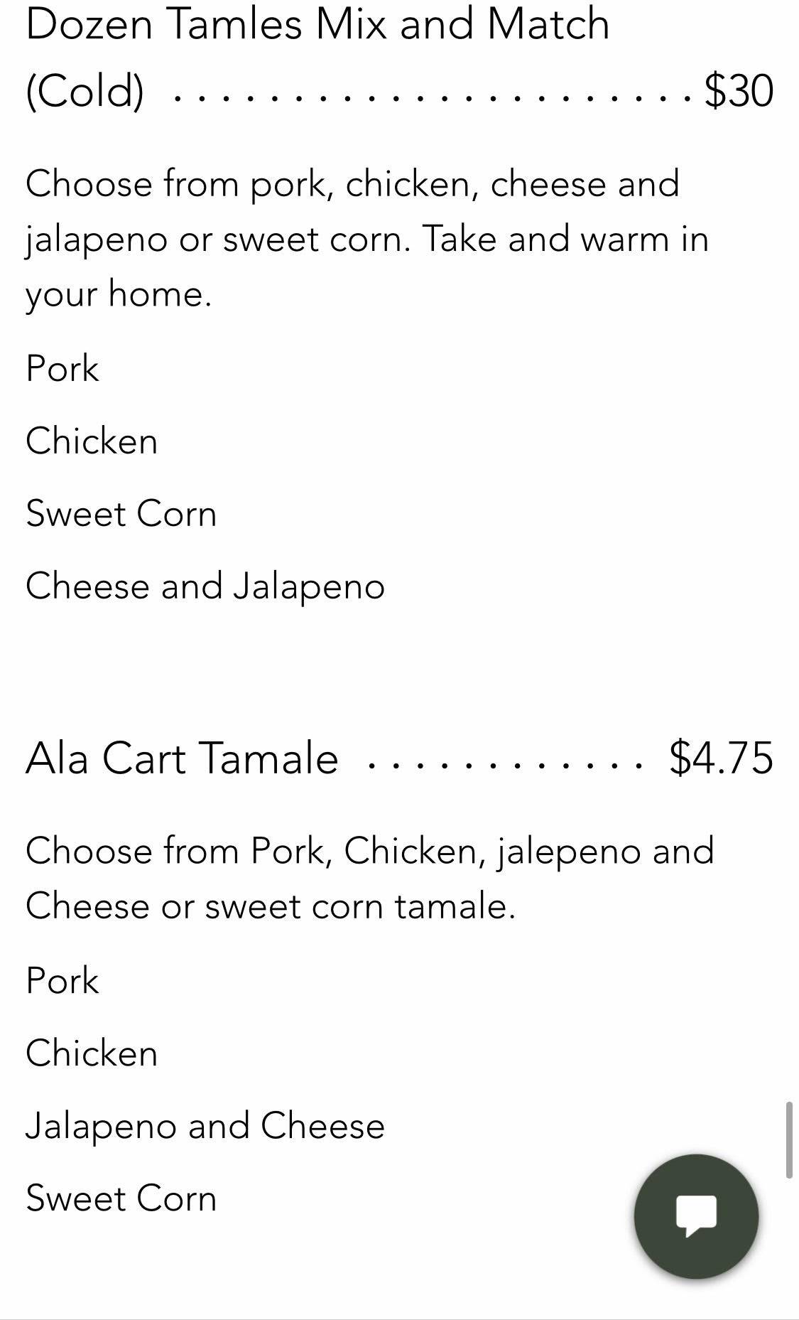 Menu at Don Pollo Mexican Gourmet Restaurant, Eden