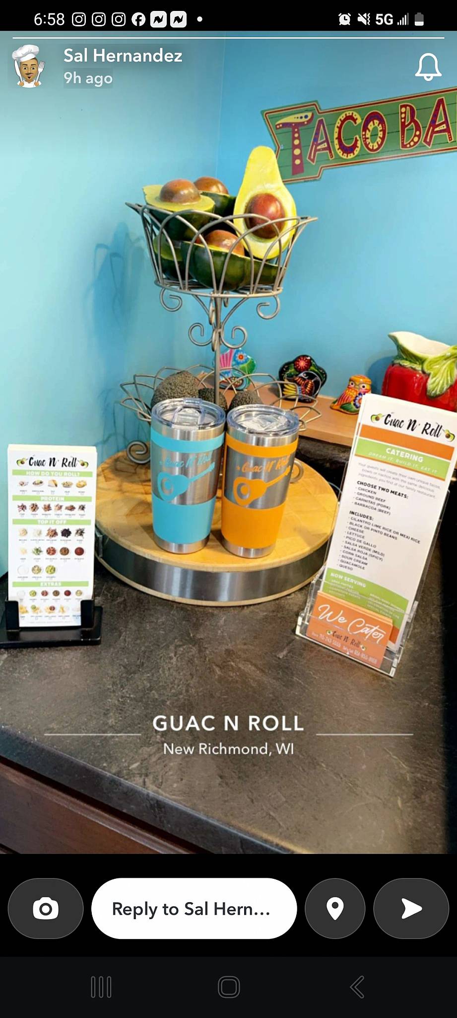 guac n roll menu