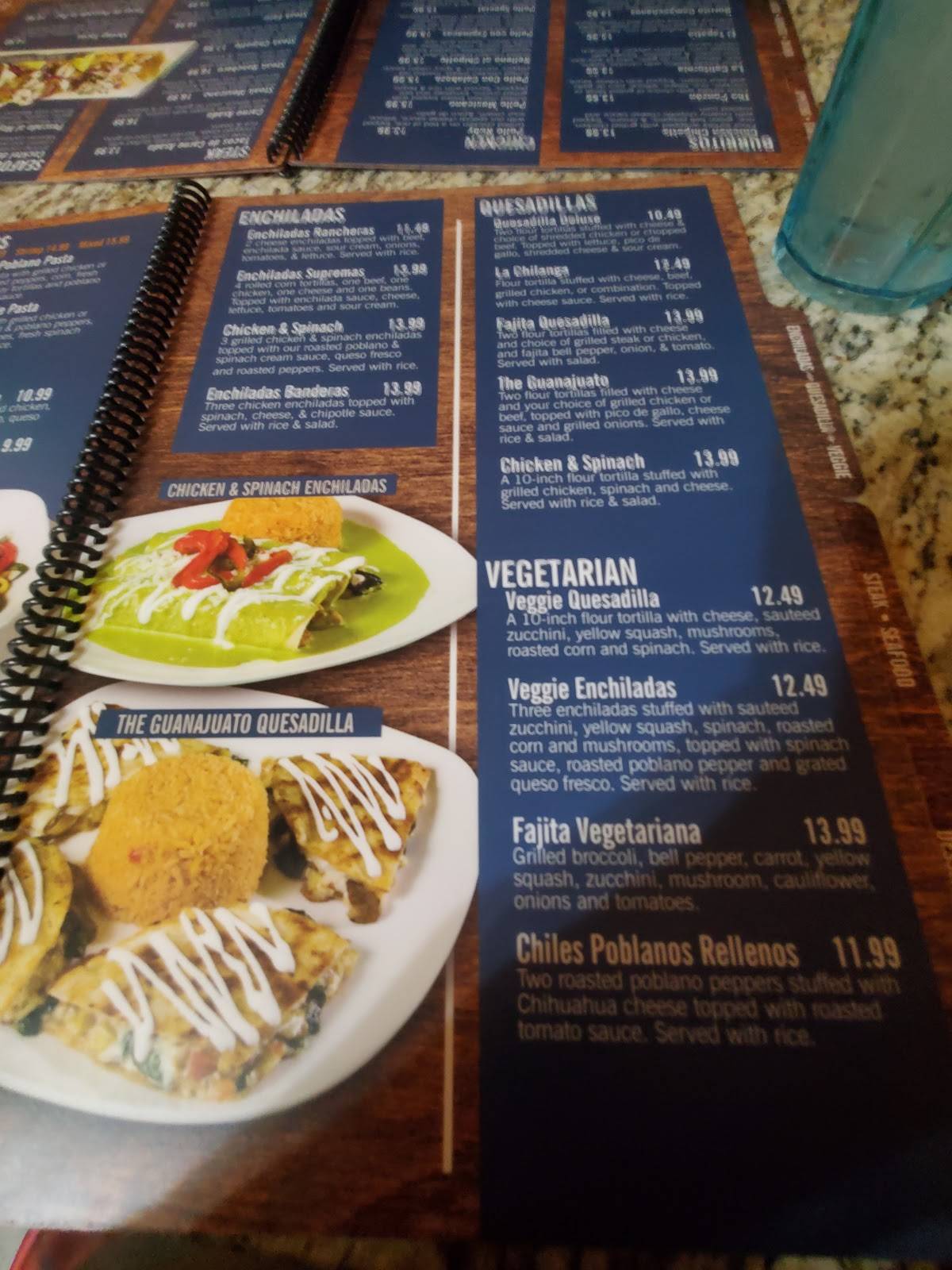 Menu at Los Sauces Mexican Restaurant, Nevada, 117 S Centennial Blvd